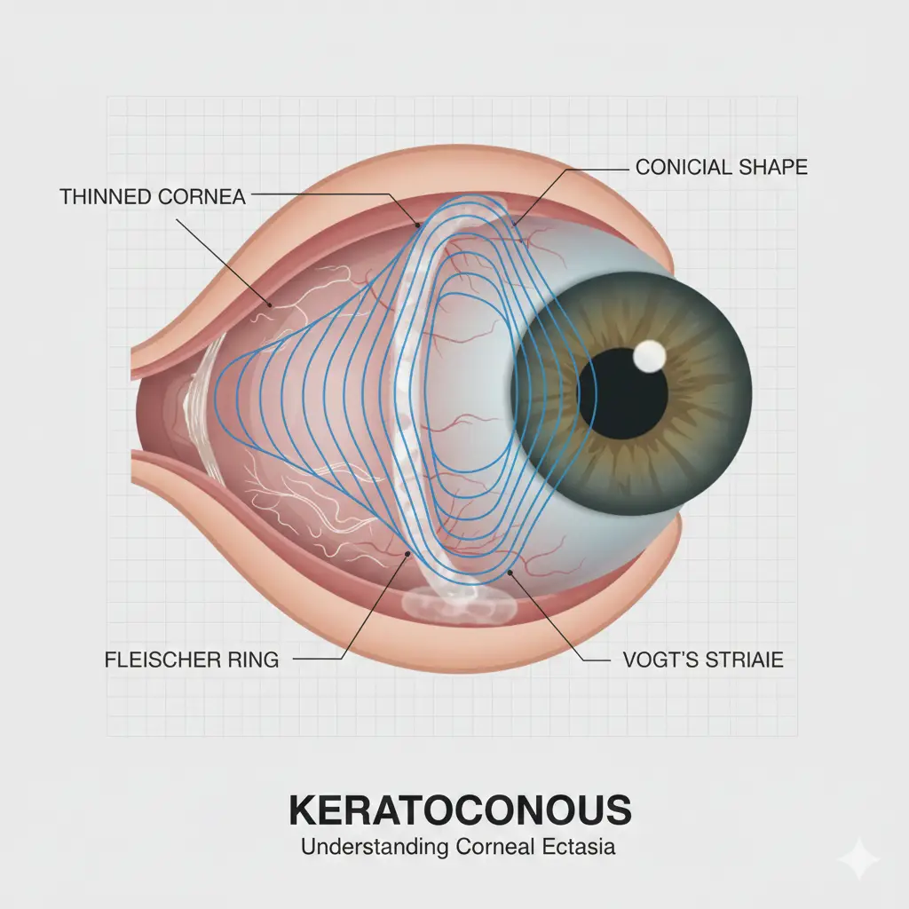 Keratoconus: Symptoms, Causes, Diagnosis & Advanced Treatment Options